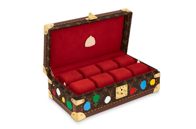 路易威登与草间弥生联名系列产品多元 连硬箱表盒都有！