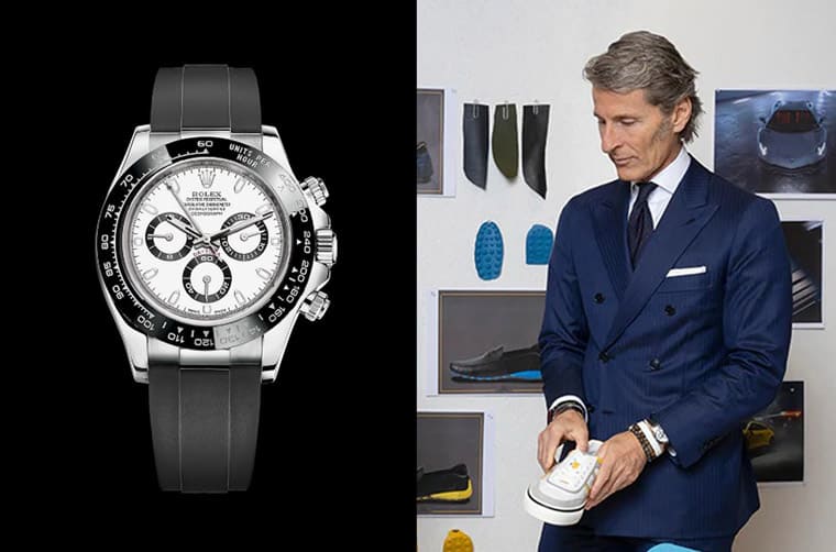 LAMBORGHINI蓝宝坚尼总裁戴Daytona和TOD’S签约展开合作