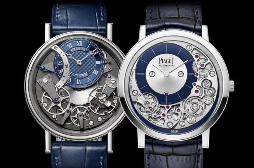 寶璣Tradition與伯爵Altiplano立體感強烈開面設計正裝錶比較