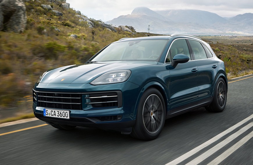 保时捷休旅一哥Porsche Cayenne 2023小改款内外升级 报价369万起