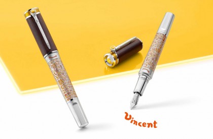 MONTBLANC首款「大藝術家系列」限量鋼筆致敬文森·梵谷