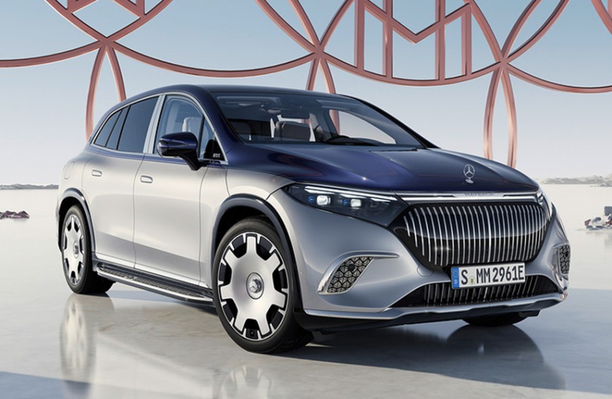 迈巴赫首款纯电旗舰休旅重点曝光！5种专属双色漆、植鞣Nappa皮革、600公里续航大有看头