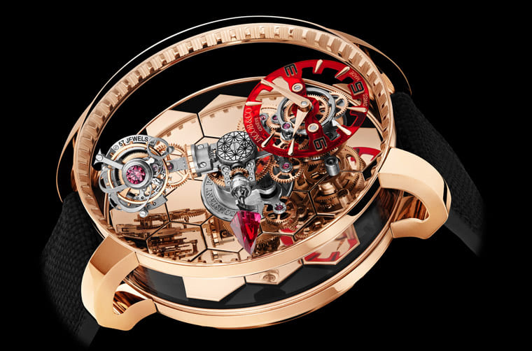 機芯會自轉的超狂陀飛輪 JACOB & CO.創作靈感和太空有關