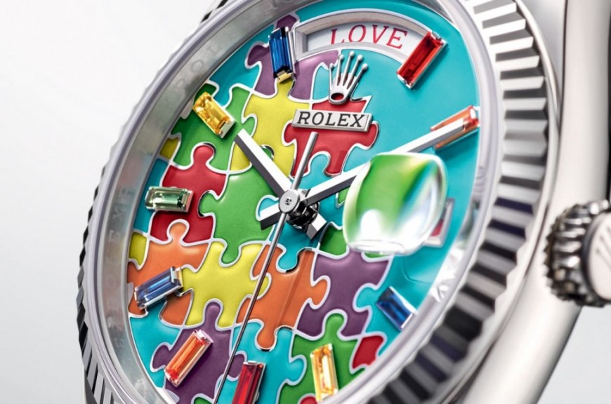 盘点Day-Date 36拼图珐琅面等近年劳力士特殊面盘设计