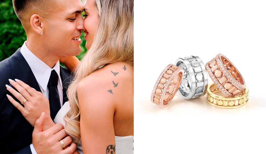 马丁尼斯婚礼戴上Damiani 珠宝「守护一生一世的定情承诺」