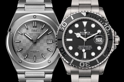 IWC工程师和劳力士游艇钛金属款比较 定价刚好都40多万