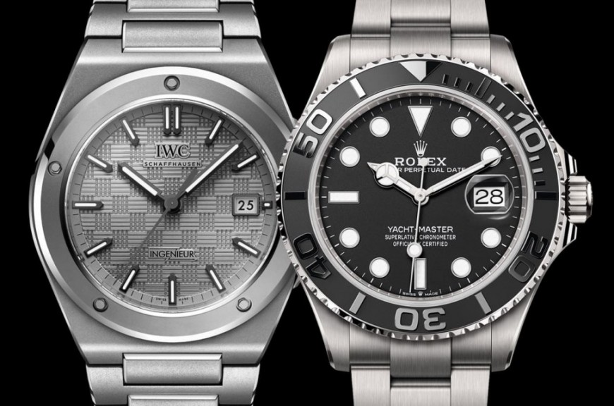 IWC工程師和勞力士遊艇鈦金屬款比較 定價剛好都40多萬