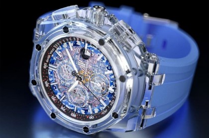 融入迷彩元素主打军事风格的AP皇家橡树离岸型计时码表