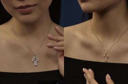蕭邦Happy Diamonds Cross 系列 十字架設計賦予滑動鑽石新風貌