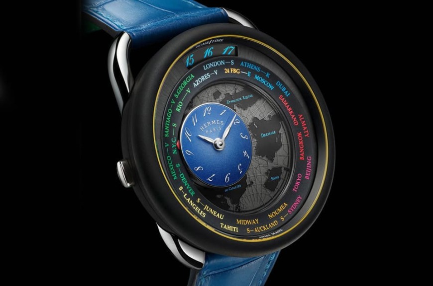 Arceau世界時間手錶換上彩色設計 愛馬仕為慈善公益拍賣盡一份力