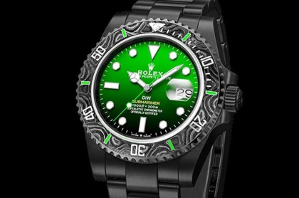 劳力士绿水鬼太普通？黑色渐层绿水鬼灵感来源出乎意料