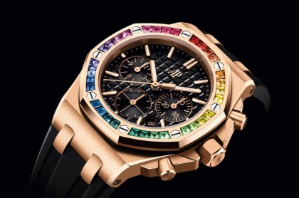 「超華麗寶石加身」愛彼皇家橡樹離岸型37毫米計時碼錶亮點解析