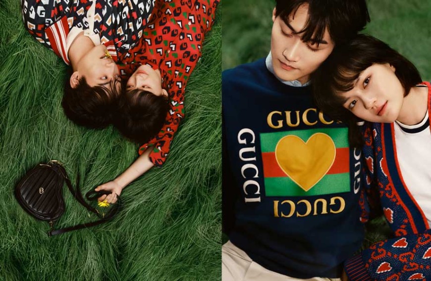 文淇与周柯宇浪漫演绎GUCCI 七夕情人节系列