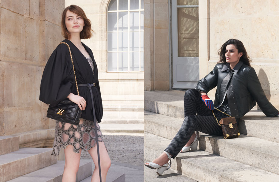 艾瑪史東和海慕樂團精彩演繹2023秋冬女裝系列