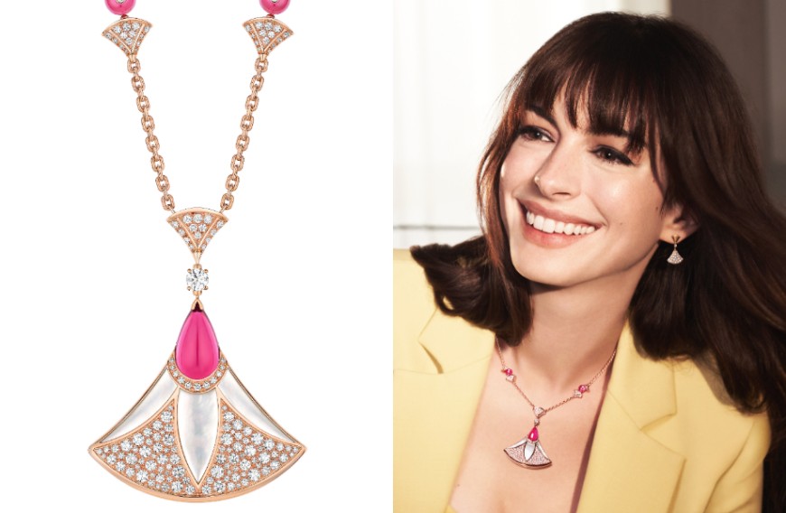 宝格丽珠宝2023 DIVAS’ DREAM带入优雅扇形印记