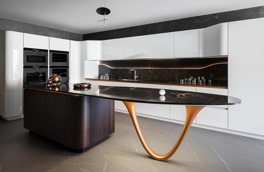 「廚具界的法拉利」義式廚具品牌Snaidero最新力作「OLA廚房」