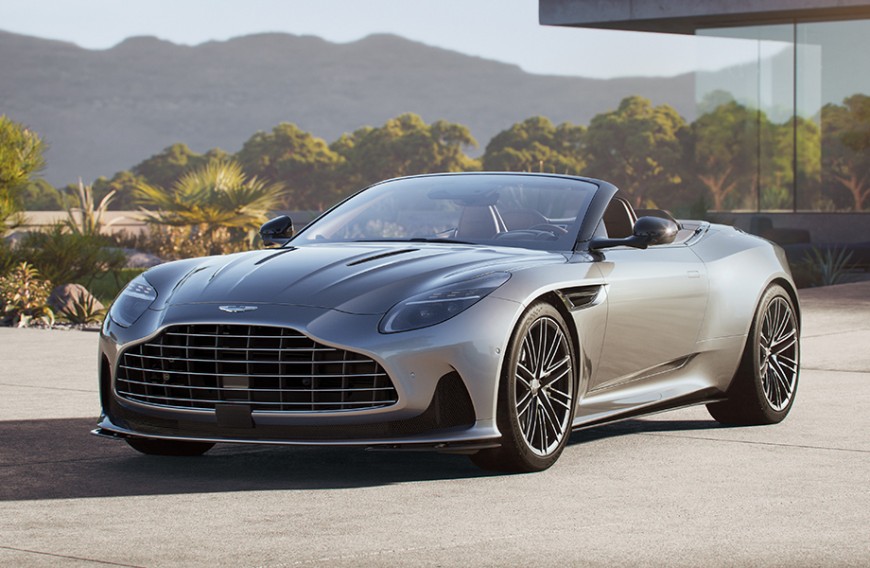 「世界第一輛超級旅行車」Aston Martin DB12 Volante亮相