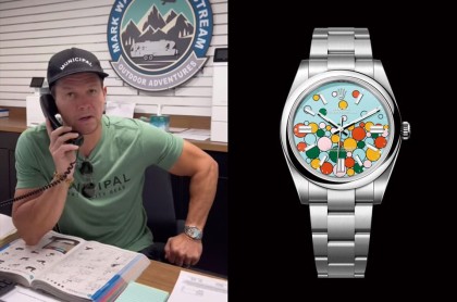 動作巨星馬克華伯格最近超愛這支勞力士 面盤一特色超級吸引人