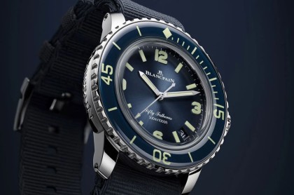 一個原因讓寶珀五十噚70週年紀念錶從黑色變成藍色還「僅此一只」