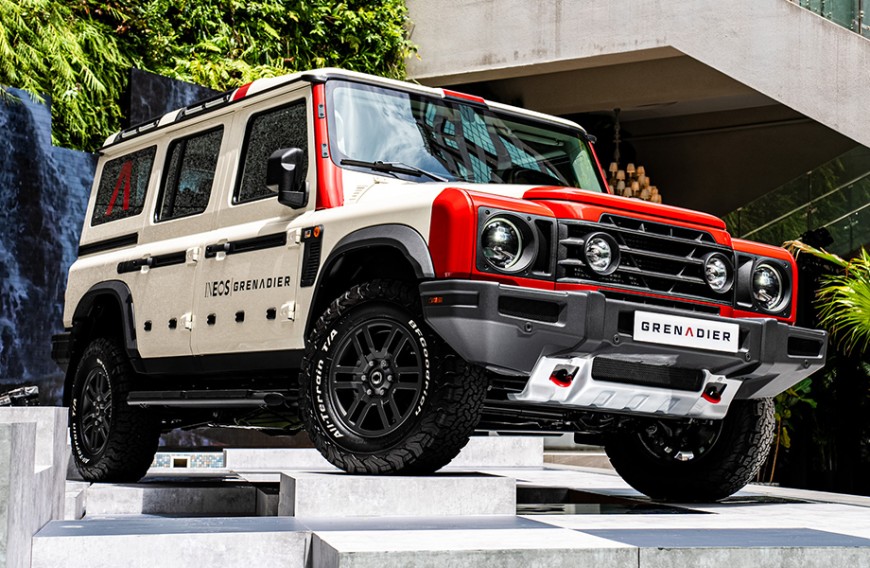 英式越野新星INEOS Grenadier 台湾导入汽柴油版本428万起
