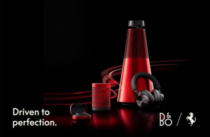 「重新定义声音的速度」BANG & OLUFSEN  联名法拉利典藏音响系列