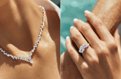 以海洋美學展現海瑞溫斯頓Ocean系列獨到設計理念