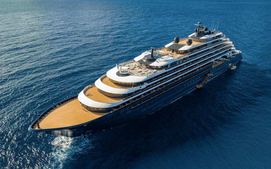 郵輪旅遊無法滿足期望？麗思卡爾頓「超級遊艇」帶你享受極致奢華的海上之旅