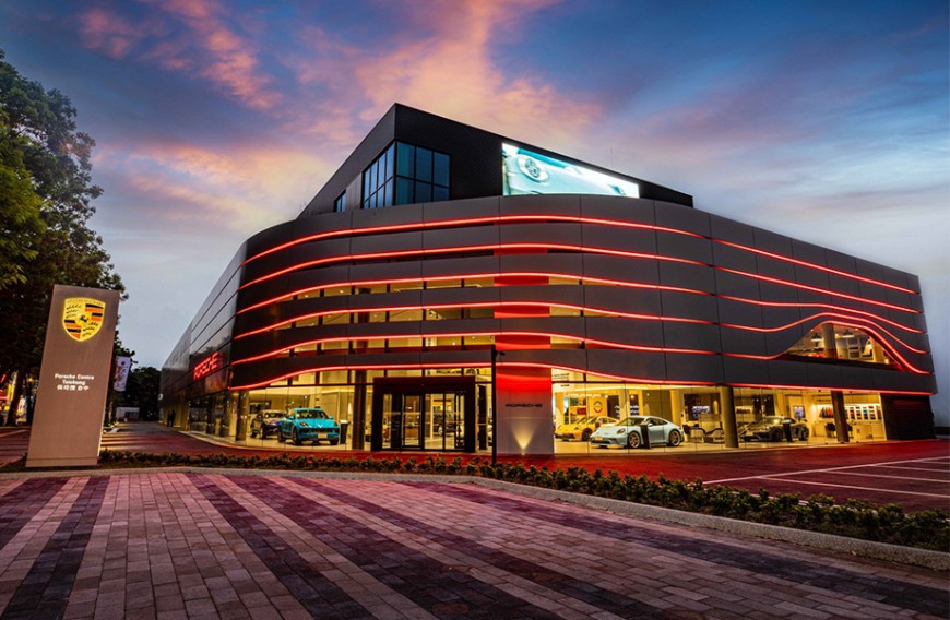 「亚洲最大之一」 台中保时捷中心正式营运