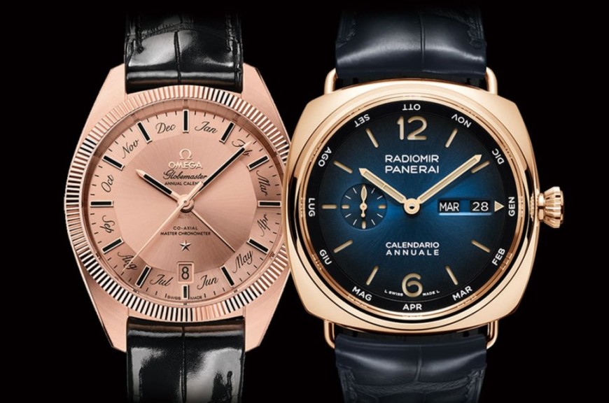 欧米茄星座沛纳海Radiomir百万级年历表比较