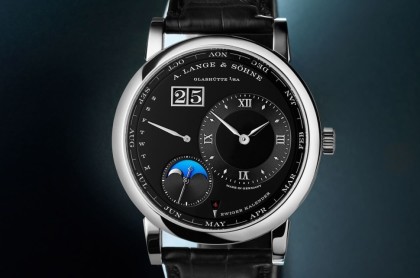 除了Lange 1 盤點朗格各系列鉑金黑面稀有經典設計手錶
