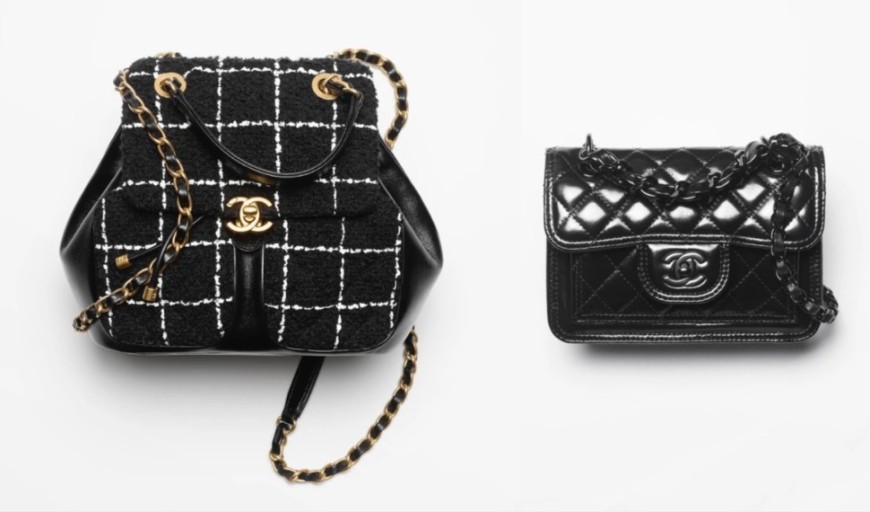 黑色迷你CF、新款山茶花包 你绝不能错过的香奈儿2023秋冬包款超全合集
