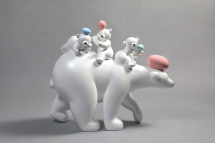 韩国当代艺术家卞大龙「My Bear」创作个展十分疗癒