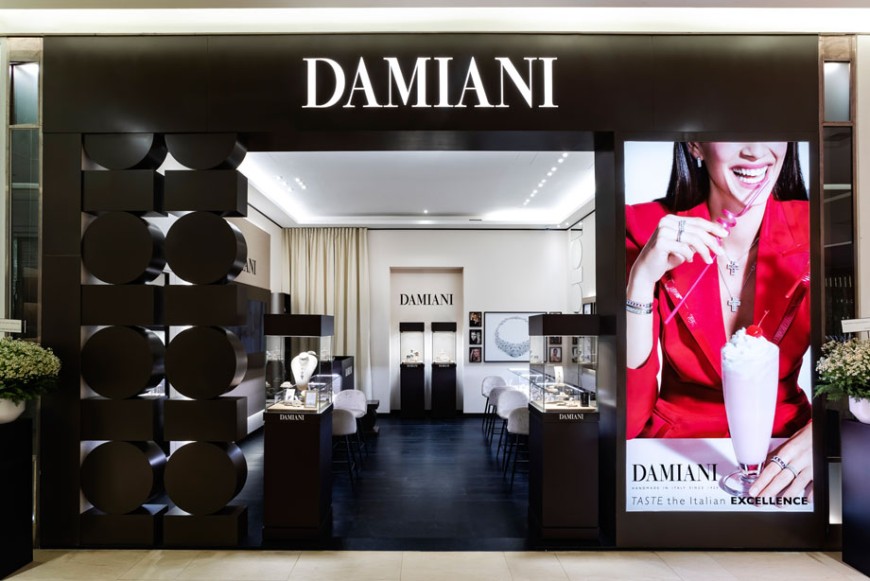 DAMIANI台中大远百品牌Reel时尚概念店正式开幕