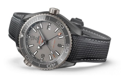 灰色陶瓷海馬Planet Ocean潛水錶 歐米茄改良成分把錶變輕更好戴