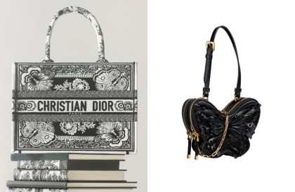 迪奥2024早春女包亮点  MISS DIOR、Book Tote托特包飞入美丽蝴蝶