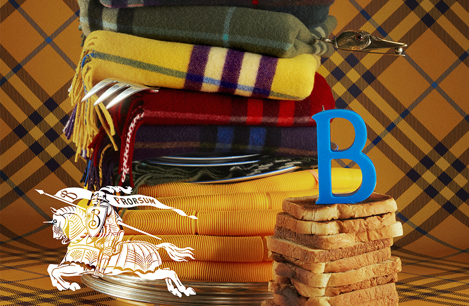 融入英国传统骑士文化 Burberry 2023圣诞佳节形象视觉