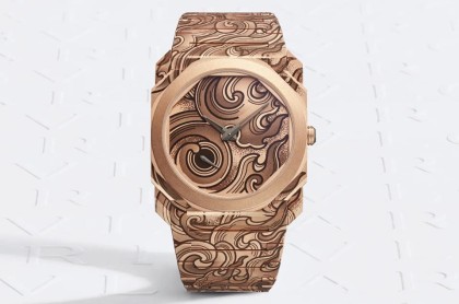 有刺青的宝格丽Octo超薄自动表 限点限量别具收藏价值