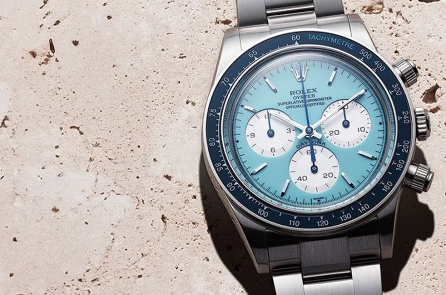 復古風勞力士Daytona 清爽藍面與陶瓷圈散發義大利風情