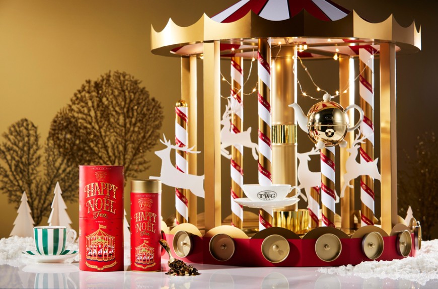 TWG Tea 2023聖誕佳節重磅鉅獻 兩大限定茗茶匯聚東西方色彩