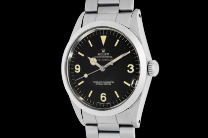 长的跟Explorer探一超像却名为“Space-Dweller”的珍贵劳力士古董表