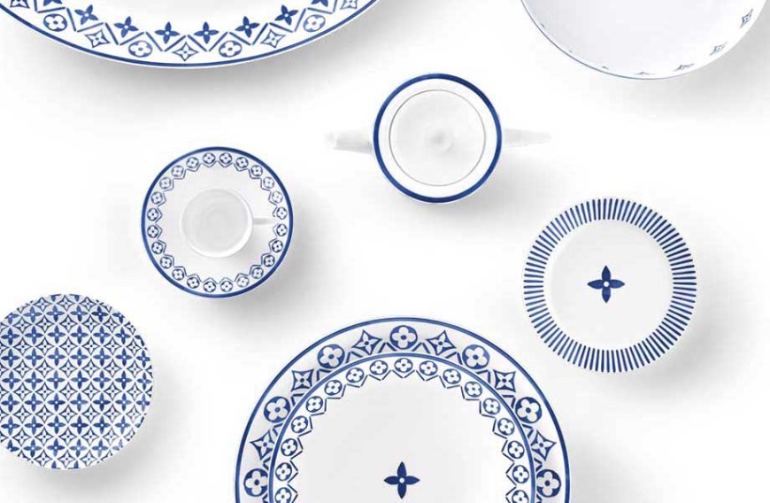 路易威登推出品牌首个餐具系列「老青花」上身价值翻倍