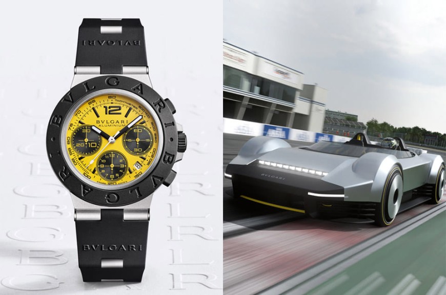 宝格丽和赛车游戏《跑车浪漫旅》结盟 携手打造Aluminium特别版计时码表和Vision GT概念车