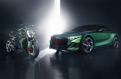 賓利化身重機 Ducati杜卡迪限量版Diavel for Bentley Mulliner登場