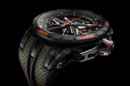 罗杰杜彼计时功能最新结晶 Excalibur Spider拥有专利飞返特色结构