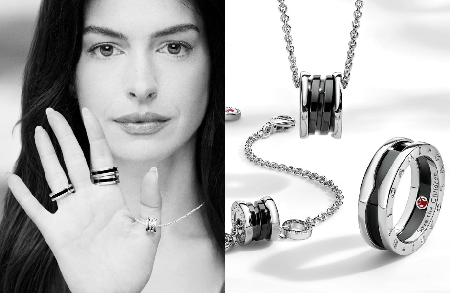 宝格丽携手救助儿童会推出2024「Save The Children 慈善系列」新款项链戒指