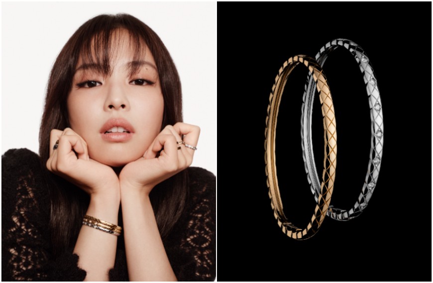 2024 CHANEL「COCO CRUSH 高级珠宝系列」窄版手环新品 搭载香奈儿独创扣环