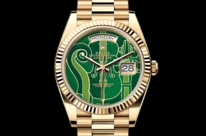 网传劳力士2024年新款 独特珐琅面盘与「音乐」有关