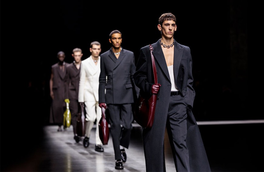 2024 Gucci秋冬男装翻玩义式性感美学