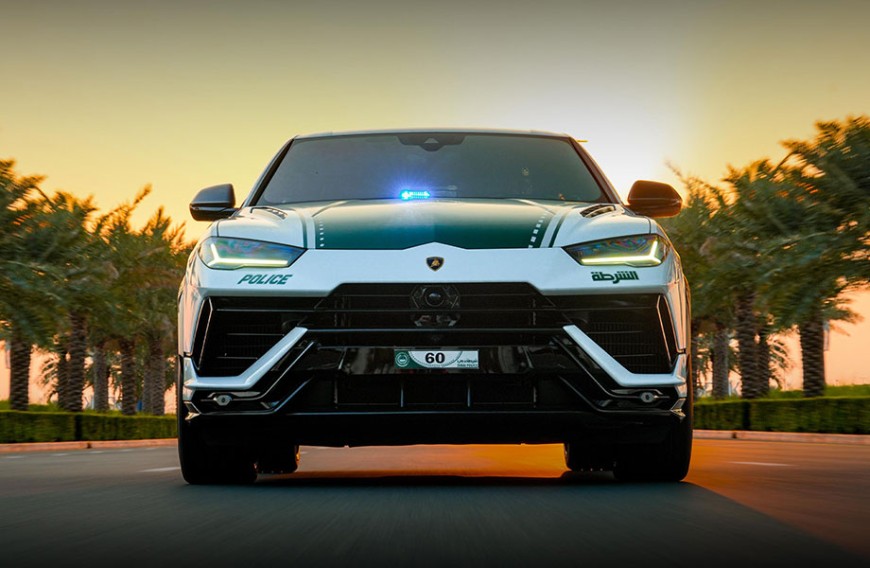 杜拜警察新戰力 Lamborghini Urus Performante藍寶堅尼超跑休旅車開始服役