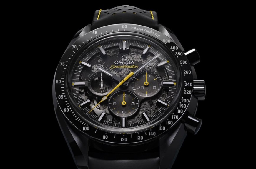 歐米茄超霸月之暗面阿波羅8號登月錶升級3869機芯 面盤有一新設計亮點